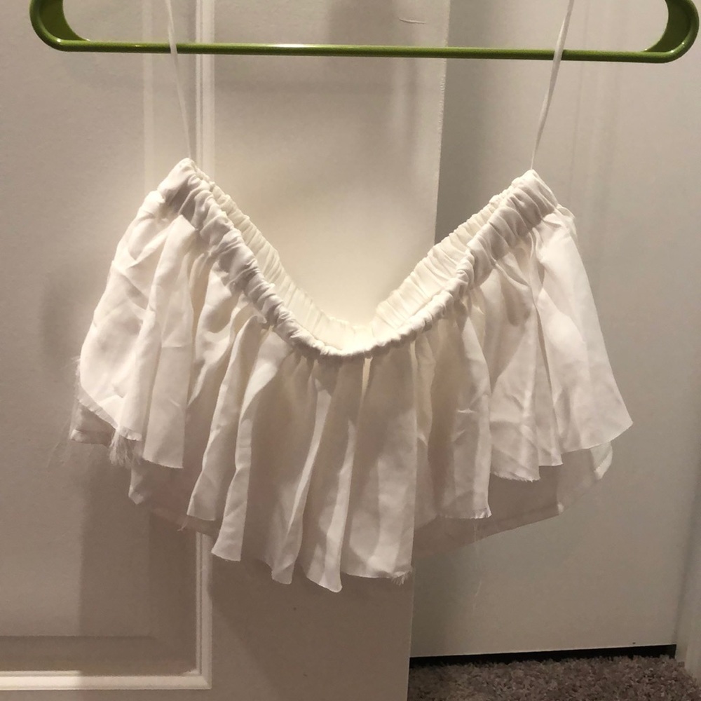 White tube top